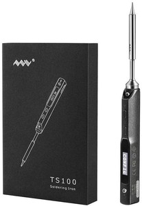 Mini TS100 Portable Digital Soldering Iron Kit B2 BC2 I Tip Interface DC5525