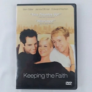 Keeping the Faith DVD Movie 2000 Ben Stiller Comedy Contemporary Rated PG 13  - Imagen 1 de 1