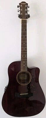 Hohner Dreadnought Cutaway Electric Acoustic Guitar - Image 1 of 4