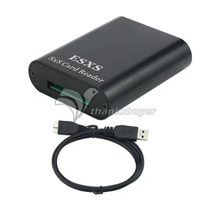 Card Reader ESXS SBAC-US30 for Sony SxS USB 3.0 High-Speed Reading Drive-Free - Picture 1 of 8