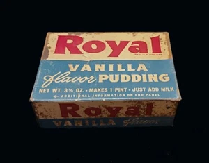 1950 Royal Dessert Pudding Howdy Doody caja completa con contenido #2 Mister Bluster - Imagen 1 de 4