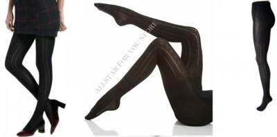 Hue Cable Knit Sweater Tights 20164 Black, Navy  S/M, M/L - Image 1 of 4