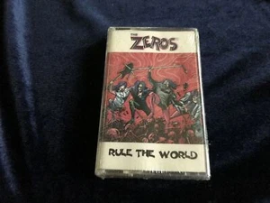 The Zeros ~ Rule the World ~ Fac Sealed Promo Cassette~ Glam Metal Punk Pop Rock - Picture 1 of 2