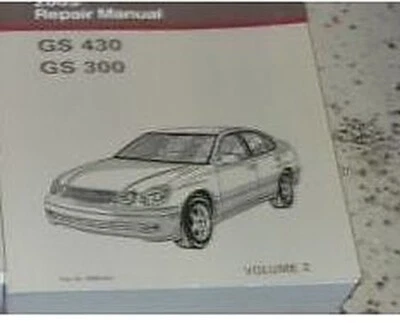 2004 Lexus GS430 GS300 GS 430 GS 330 Servicio Tienda Reparación Manual Volumen 2 - Imagen 1 de 3