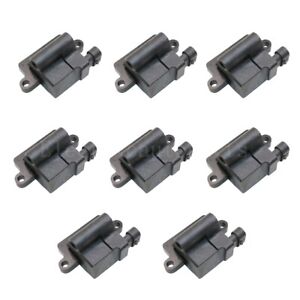 8X OEM Ignition Coil Packs 12556893 For Chevy Tahoe Hummer H2 GMC Yukon Cadillac