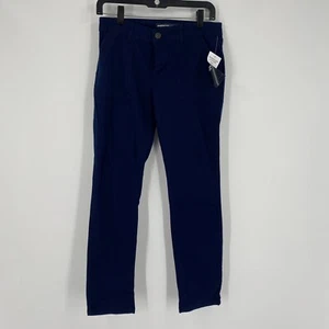 American Living Women’s Navy Blue Cropped Chino Pants size 4 - Picture 1 of 3
