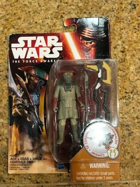 HASBRO Star Wars THE FORCE AWAKENS 3 3/4-Inch Action Figure CONSTABLE ZUVIO - Image 1 of 1