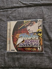 JoJo's Bizarre Adventure Sega Dreamcast 2000; Game Manual and Case Included