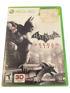 Microsoft Xbox 360 Batman Arkham City Game Complete CIB Tested & Working - Picture 1 of 4