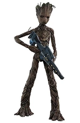 Фигурка Groot Hot Toys Marvel масштаб 1/6 Movie Masterpiece Avengers Infinity War - Изображение 1 из 4