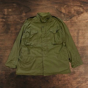 Vintage US Army M-65 Field Jacket Coat Cold Weather OG-107 Vietnam 60s Medium - Picture 1 of 6