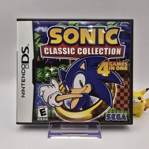 Sonic Classic Collection (Nintendo DS) Authentic Complete/CIB *TESTED* - Picture 1 of 17
