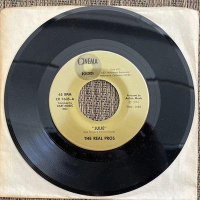 The Real Pros - Julie / Take Him - Cinema Records CR 7605 - M - Image 1 of 2