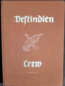 Jahrbuch Kriegsmarine Crew 1937 Westindien Crew Offziersanwärter - Bild 1 von 1