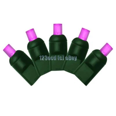 5mm LED Christmas Lights strands 25ft All colors - Image 1 of 2