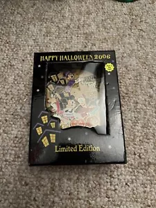 Spilla Happy Halloween 2006 Walt Disney World Edizione Limitata 750 Glow In The Dark - Foto 1 di 5