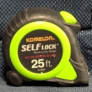 Komelon SL2825 Self Lock 25-Foot Power Tape - Picture 1 of 2