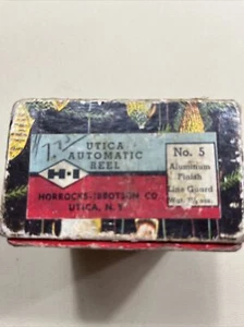 Horrocks-Ibbotson (H-I) Utica Automatic Reel Box Only For Model #5 Reel - Bild 1 von 7
