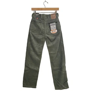 RARO Sillín Diesel Años 90 Para Hombre Talla 26 x 29 Olive Fat Cord Jean Nuevo de Lote Antiguo con Etiquetas Italia - Imagen 1 de 14