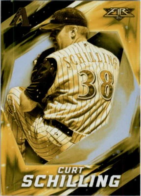 2017 Topps Fire Gold Minted #29 Curt Schilling - NM-MT - Image 1 of 2