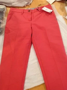 NEW GUCCI SKINNY STRETCHY GG GIRLS PIQUE JEANS PANTS SIZE CORAL 4 $ 260 GIFT - Picture 1 of 11