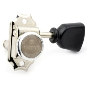 Gotoh SD90-MGT-SLB Magnum Lock Keystone Locking Tuners for Gibson 3x3 - NICKEL - Picture 1 of 3