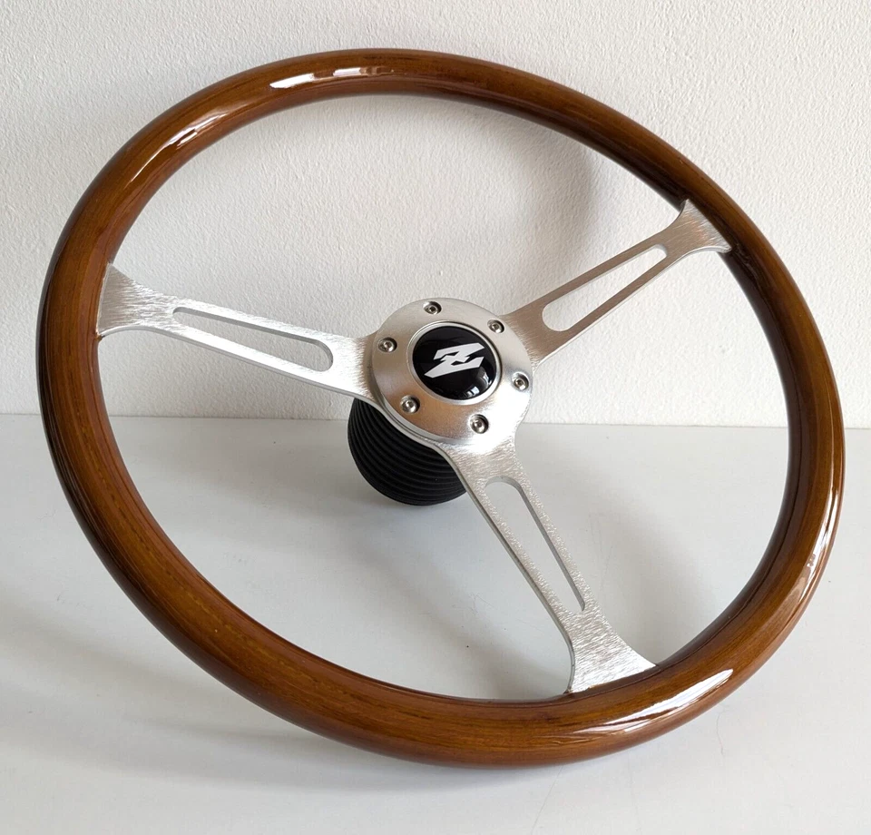 Steering Wheel wood fits for DATSUN Z 240Z 260Z 280Z Fairlady Classic Wooden - Image 1 of 4