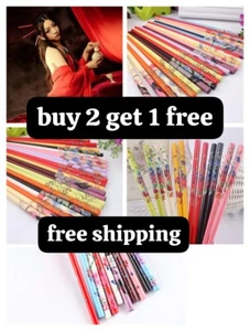 Compre 2 y obtenga 1 lote gratis multi palo de pelo de bambú vintage palo de verano para mujer niña - Imagen 1 de 3