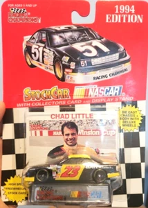 Racing Champions 1994 Chad Little Stock Car en paquete Soporte y tarjeta de coleccionista - Imagen 1 de 3