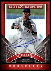 2015 Panini Elite Extra Edition Autographed Prospects Orlando Arcia Auto - Picture 1 of 2