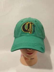Corona Mas Fina Baseball Snapback Hat Cap Curved Bill Green 2006 Modelo Adjustab - Picture 1 of 9