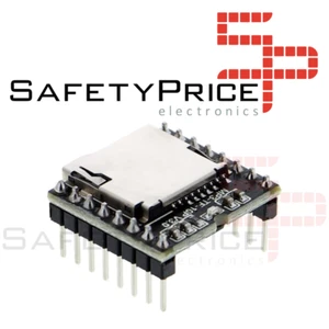 Modulo Voz Audio Mini Player DFPlayer MP3-TF-16P V3.0 Sonorizacion WAV WMA UDisk - Afbeelding 1 van 6