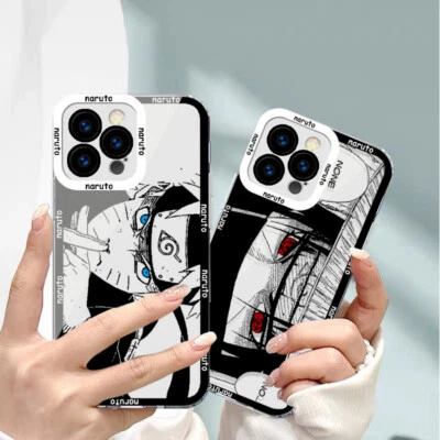 Funda de teléfono Comic Anime Ninja anti-caída para iPhone 16 15 14 13 12 11 XR 8 7 regalos Foto 1 de 4