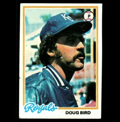 1978 Topps - Doug Bird #183 Kansas City Royals ⚾ Baseball Card - Image 1 of 3