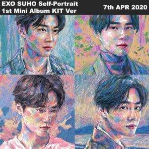 EXO SUHO Self-Portrait 1st Mini Album KIT Ver KIT+Booklet+Photocard+Tracking Num - Picture 1 of 3