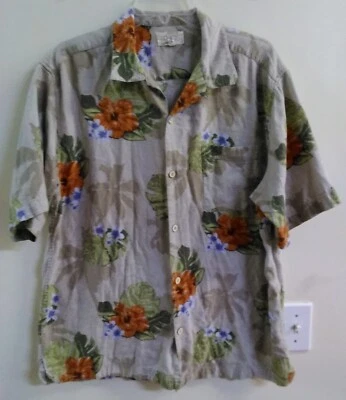 Islander Men's Shirt Cotton Beach Sea Vacation Hawaii Size Large - Image 1 of 4