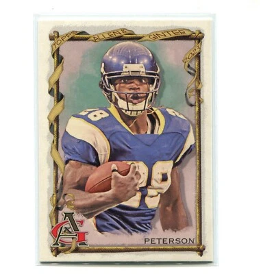 2023 Topps Composite Football Adrian Peterson Allen & Ginter #414 Vikings - Image 1 of 2