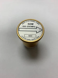 Bird Wattmeter Element Power Meter Slug 50C - 50W - 100-250MHz - Picture 1 of 2