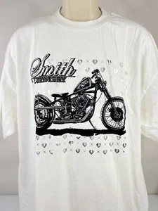 Smith Mystery Unisex T-Shirt Größe EXTRA Large XL weiß Harly Davidson Motorrad - Bild 1 von 13