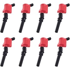 7805-1151J-08 Aceon Set of 8 Ignition Coils for E150 Van E250 E350 Ford E-150