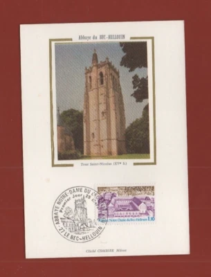FDC 1978 - Abbaye de BEC-HELLOUIN  ....    (Ref. H1616) - Photo 1/2