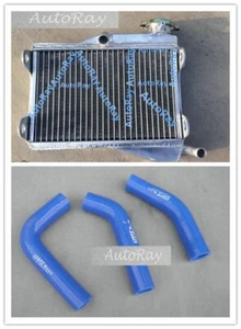 Full Aluminum Radiator + Hoses for YAMAHA RD250 RD 250 RD350 LC 4L0 4L1 - Afbeelding 1 van 8