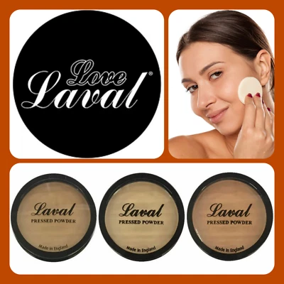 Laval Cosmetics Make Up Creme Pressed Powder Compact Foundation Choose Yours - Image 1 of 2
