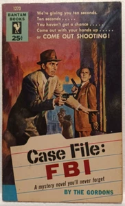 Case File: FBI by The Gordons 1954 Bantam Books Paperback - Imagen 1 de 7