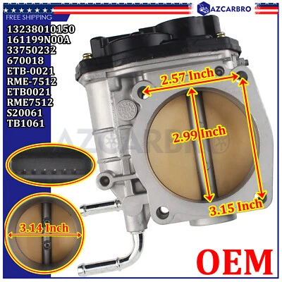 Cuerpo de acelerador OEM para Nissan Máxima 3.5 V6 2009 2010 2011 2012 2013 2014 genuino Foto 1 de 4