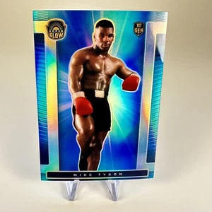 Mike Tyson 2021 SUPER PRODUCTS SUPER GLOW 1ST GEN BLUE REFRECTOR BOXING CHAMP - Picture 1 of 2