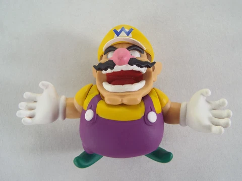WARIO --  World of Nintendo Super Mario Jakks Figure 2.5" Cover