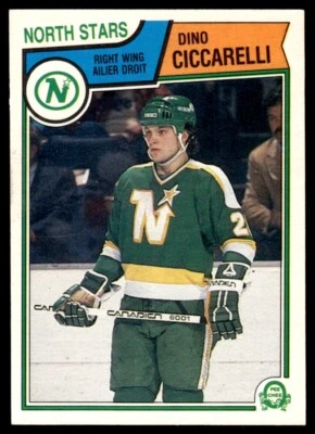 1983-84 O-Pee-Chee Hockey Card Dino Ciccarelli Minnesota North Stars #170 NM - Image 1 of 2