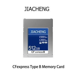 JIACHENG CFexpress Type B Memory Card 512GB For 8K 4K Camera Canon Nikon - Picture 1 of 7
