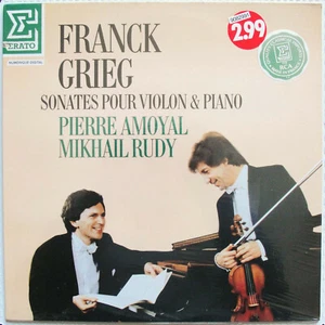 GRIEG Sonates Pour Violon & Piano ~ PIERRE AMOYAL, MIKHAIL RUDY ~ SEALED LP - Picture 1 of 2